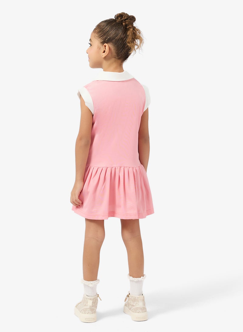 Pinata Pink Heart Polo Dress - Image 2